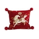 thumbnail image 2 of Colchas y conjuntos, cojín festivo rojo del Año de los Caballos, ideal como cojín de sofá en la sala de estar o como cojín decorativo para la cama en el dormitorio, funda de almohada corta de felpa., 2 of 6