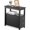 Black, variant on WSWJY Table with Drawers 3 Tier Narrow Side Table Wood Sofa Table for Living Room Bedroom Office Small Spaces, 23.6 x 24 inch Espresso