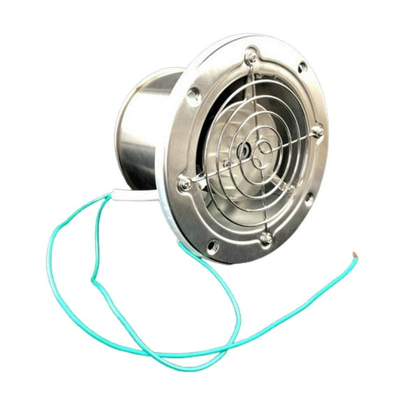 Shutter Exhaust Ventilation Fan Stainless Steel Replacement 10 20W for Ventilation Garage Ceiling Greenhouse Shed