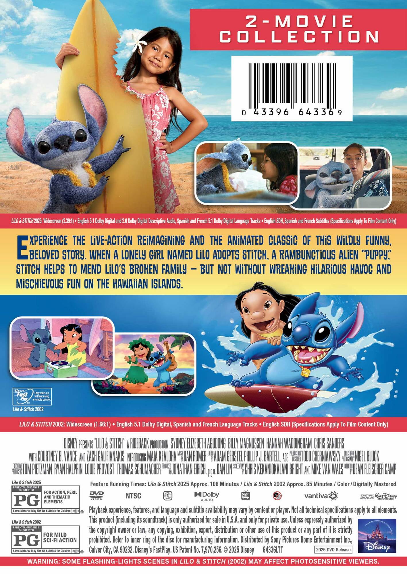 Lilo And Stitch (2025) / Lilo And Stitch (2002) 2- Movie
