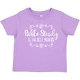 thumbnail image 3 of Inktastic Bible Study Best Medicine WHT Girls Toddler T-Shirt, 3 of 5