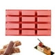 thumbnail image 3 of 12 Cavity Silicone Protein Bars Mold Rectangle Granola Bar Baking Tool Mould Silicone Mold French Cake Mold Dessert Tool, 3 of 5