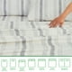 thumbnail image 3 of Gogreen Juego de Sábanas Dobles de 3 Pzas con Bolsillo Profundo para 14 Pulgadas, Juego de Sábanas de Microfibra Transpirable Súper Suave de Tamaño Doble, Juego de Decoración Del Hogar - Rayas Grises, 3 of 6