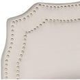 thumbnail image 3 of Safavieh Skyler Linen Headboard, King, Taupe, 3 of 3