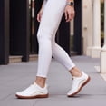 thumbnail image 3 of Sosenfer Barefoot Shoes for Women,Hand Free Wide Toe Box Zero Drop Walking Shoes,Lightweight Non Slip Casual Slip On Sneakers, 3 of 9
