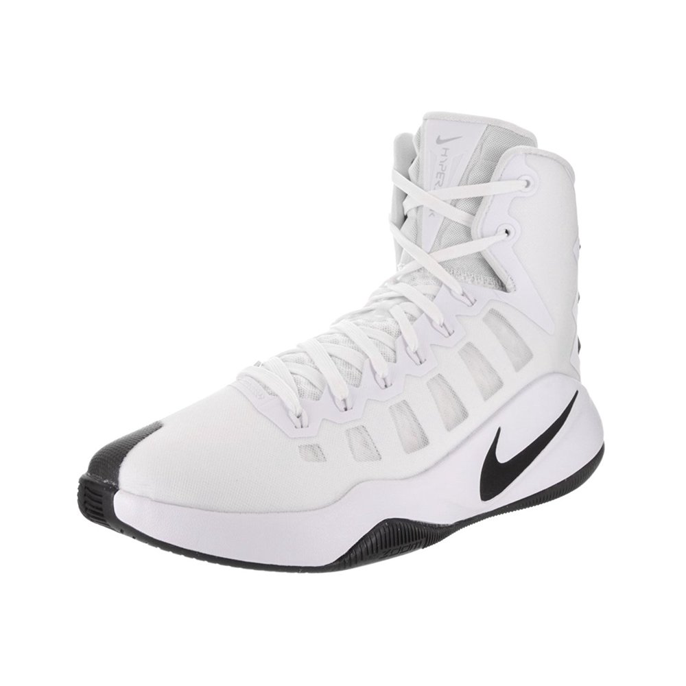 Nike Nike Mens Hyperdunk 2016 TB Basketball Shoes 844368 100 White