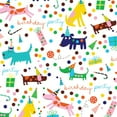 thumbnail image 2 of JAM Paper Industrial Bulk Wrapping Paper, 1/Pack, Birthday Barkday Gift Wrap, 416 Sq Ft (1/4 Ream), 2 of 2