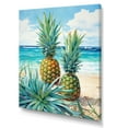 thumbnail image 2 of Designart "Blissful Juicy Pineapple IV" Pineapples Canvas Prints, 2 of 7