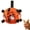 Orange, variant on Dog Soccer Toy with Straps Halloween Dog Interactive Ball Toy for Tug of War Halloween Dog Tug Ball Toy with Ghost Pattern for Medium Large Dogs(Number 2)