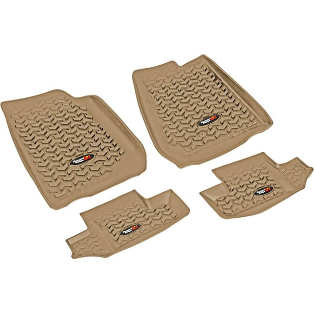 Rugged Ridge 13987.02 Floor Mats For Jeep Wrangler (JK)