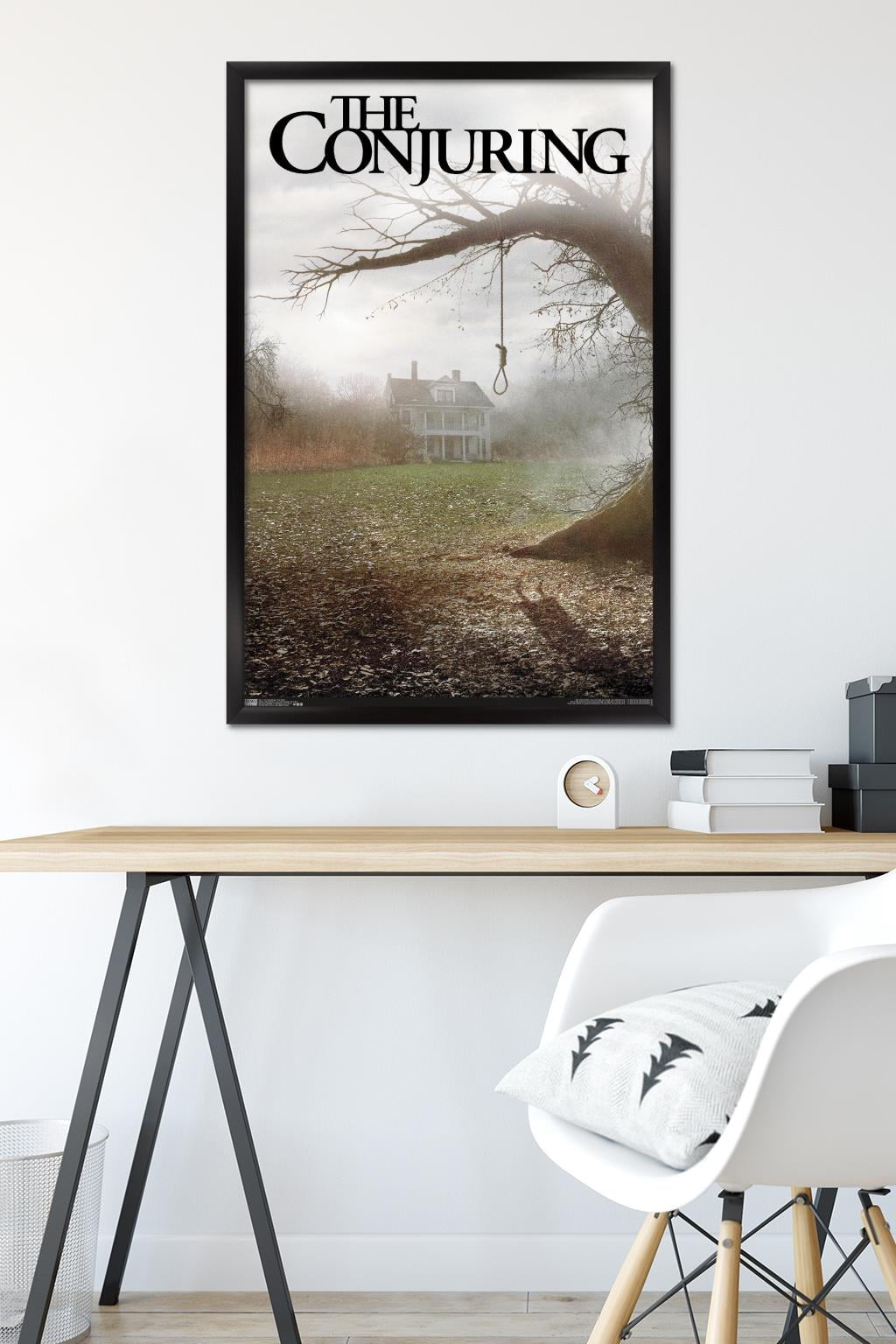The Conjuring - One Sheet Wall Poster, 22.375" x 34", Framed