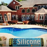 Conspec Pool and Spa Hot Tub CLEAR Silicone Adhesive Sealant 10.3 oz BOSS 802 Mildew Resistant by Accumetric (1-TUBE)