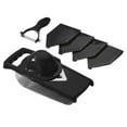 thumbnail image 2 of veasfak Fruit Vegetable Onion Cutter Kitchen Gadgets 7 Pieces Black, 2 of 8
