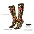 thumbnail image 4 of Naloa Sunflowers Mushrooms Thigh High Socks Extra Long Stretchy Sock Women Over Knee High Opaque Stocking Daily Wear, 4 of 6