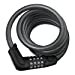 thumbnail image 3 of ABUS 6 Series Combo Coil Cable Lock, Black, 185cm/12mm, 3 of 9