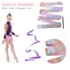 thumbnail image 1 of Cinta de danza con purpurina intermitente Gimnasia Ballet Palo giratorio (4m Negro), 1 of 6