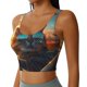 thumbnail image 2 of Fotbe Cool Cat Driving Sunset Sujetador Deportivo Largo sin Aros para Mujer con Almohadillas y Soporte Medio, Transpirable y Absorbente, Camiseta Tipo Chaleco o Tank Top-Medium, 2 of 8