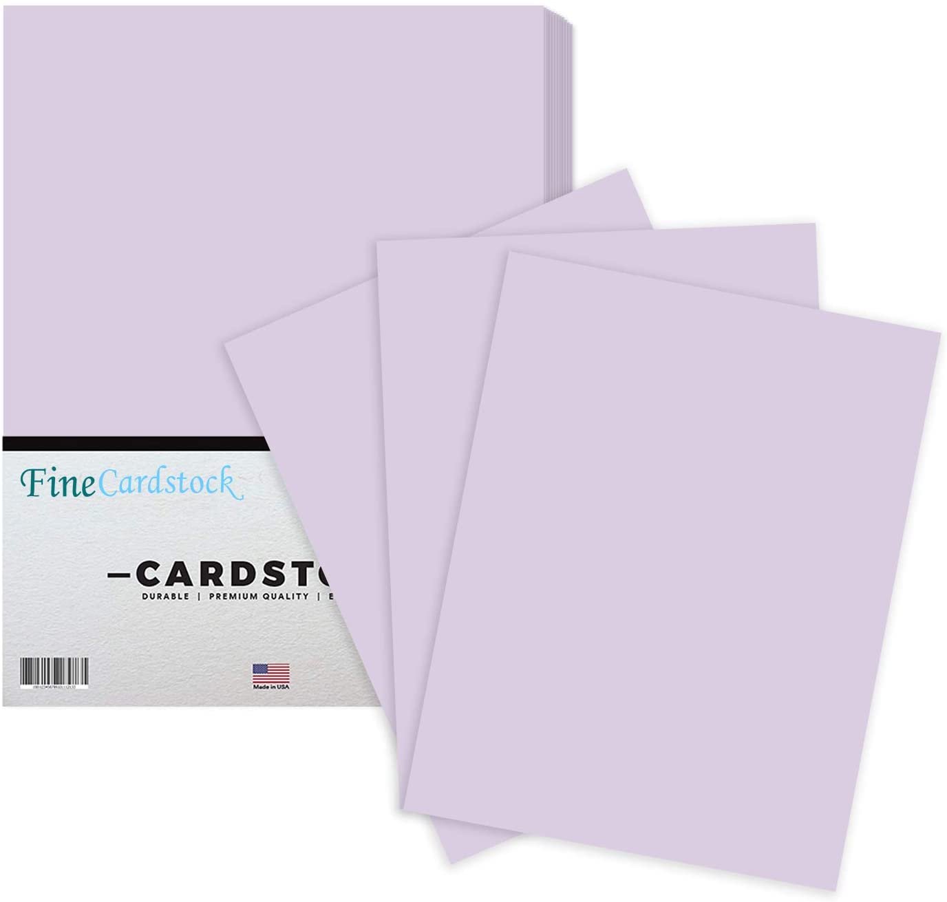8.5 x 11 Pastel Colored Medium Weight Cardstock, 67 LB Vellum Bristol