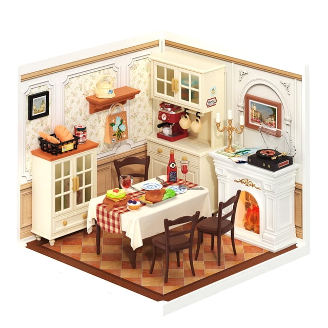 Set de construcción de juguetes ROBOTIME Super Creator DIY Miniature House