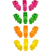 2" Train Shaped Whistles (12 Pack) Assorted Colors. Classic Train Sounds.