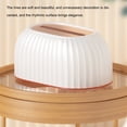 thumbnail image 2 of pitrice Paper Box Desktop Automatic Lifting Tissues Spring Waterproof Napkin Holder Dispenser Home Living Room Office Decoration Dark Green, 2 of 8