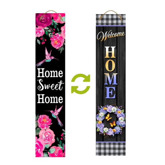 Briarwood Lane Spring Dance Pine Reversible Porch Leaner