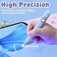 thumbnail image 5 of Stylus Pen for iPad 2018-2025, Kids-Friendly Magnetic Pen for iPad with Fast Type-C Charging, Palm Rejection & Tilt Support, 1.5mm High Precision Tip, Blue, 5 of 9