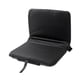 thumbnail image 5 of Silla de estadio con respaldo, bandolera y asa de transporte, plegable Negro, 5 of 9