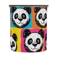 thumbnail image 2 of Panda Portrait Cartoon Airtight Coffee Bean Canister 17oz Food Storage Containers with Lids For Gournd, Tea, Sugar, Flour, Rice, Cereal, Candy Cookie Jar, 2 of 8
