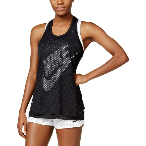 Nike Nike Womens Mesh Racerback Tank Top