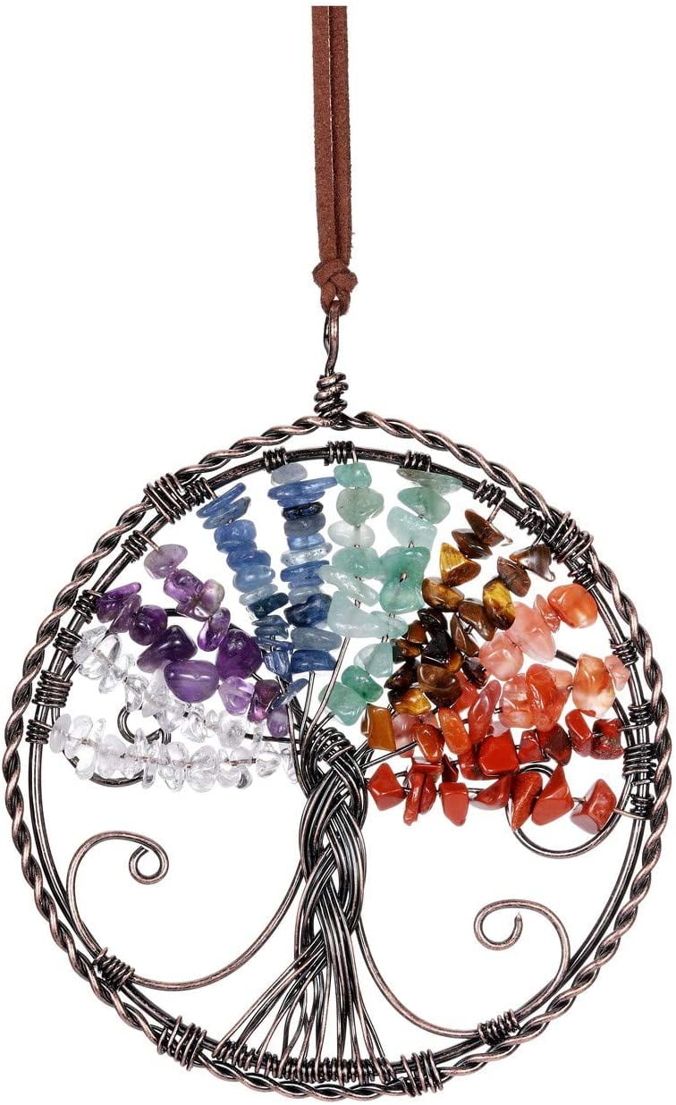 Handmade Rainbow Dream Catcher Prisms Suncatcher Hanging Decor Ornament Gift 