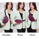 thumbnail image 5 of Xihbxyly Riñonera para Mujer, Cinturón Ajustable, Ligera, con 2 Bolsillos con Cremallera, Versátil, Ideal para Viajes, Correr, Ciclismo y Actividades Al Aire Libre, 32 X 15 Cm., 5 of 6