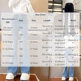 thumbnail image 4 of Pretxorve Kids Girls Denim Jeans Solid Shaping Loose Stretch Flare Casual Pants Sizes 5-15Y, 4 of 5