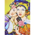 thumbnail image 1 of Taladro pintura de diamantes (DE9198) chicas de minorías étnicas 5D pieza de bricolaje artesanía de diamantes de imitación 30x40cm Hugtrwg Para estrenar, 1 of 1
