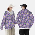thumbnail image 4 of Lsque Daisies Flowers UPF 50+ Lightweight Sun Protection Men's Women's Long Sleeve Shirt, Hoodie Performance -Large, 4 of 9