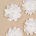 thumbnail image 2 of Efavormart 4 Pack 12" White Real Feel Foam Dahlia Flowers For Walls Backdrops Centerpieces Arrangements Party Home Decoration, 2 of 11