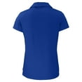 thumbnail image 3 of Women's-Cutter & Buck  Blue Real Salt Lake Daybreak Eco Recycled V-Neck Polo, 3 of 3