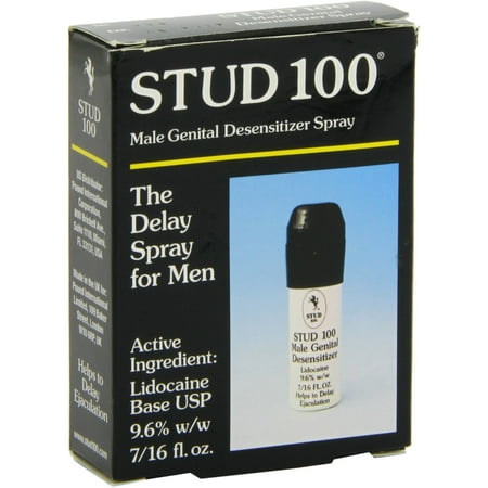 Stud 100 Male Genital Desensitizer Spray 0.44 oz (Pack of (Best Male Delay Product)