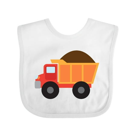 

Inktastic Work Truck Construction Vehicle Boys or Girls Baby Bib