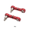 thumbnail image 1 of Vogacara Varilla de enlace de dirección de aleación de aluminio, 2 pack/lote, Compatible con 1/28 Wltoys K969 RC, piezas de coche, parte Kits de construcción modelo rojo, 1 of 6