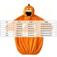 thumbnail image 3 of Wiyuqeen Soft Flannel Plush Pumpkin Hooded Sleep Dress for Women Halloween Jack O Lantern Onesie Pajamas Oversized Long Sleeve Loungewear Cute Holiday Gift for Fall Halloween Party, 3 of 9