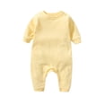 thumbnail image 2 of XINXIAOO Baby Clothes Casaul Long Sleeve Bodysuits Romper Outfits Baby Girl Baby Girl Bodysuit 6-9 Months, 2 of 3