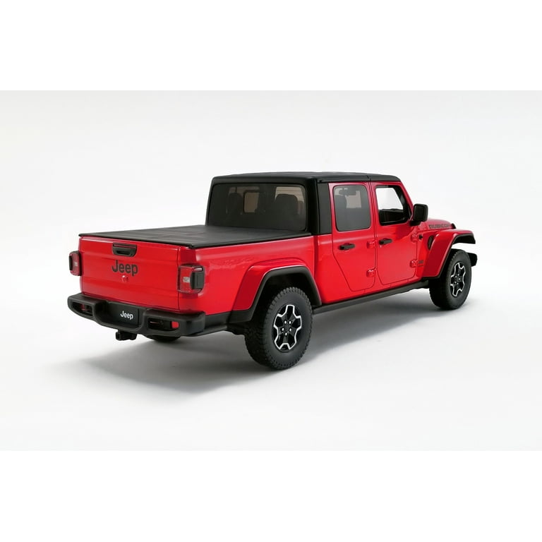 GT SPIRIT Jeep Gladiator 赤 1:18 2019 Jeep Gladiator Rubicon Pickup Truck, Firecracker Red - GT