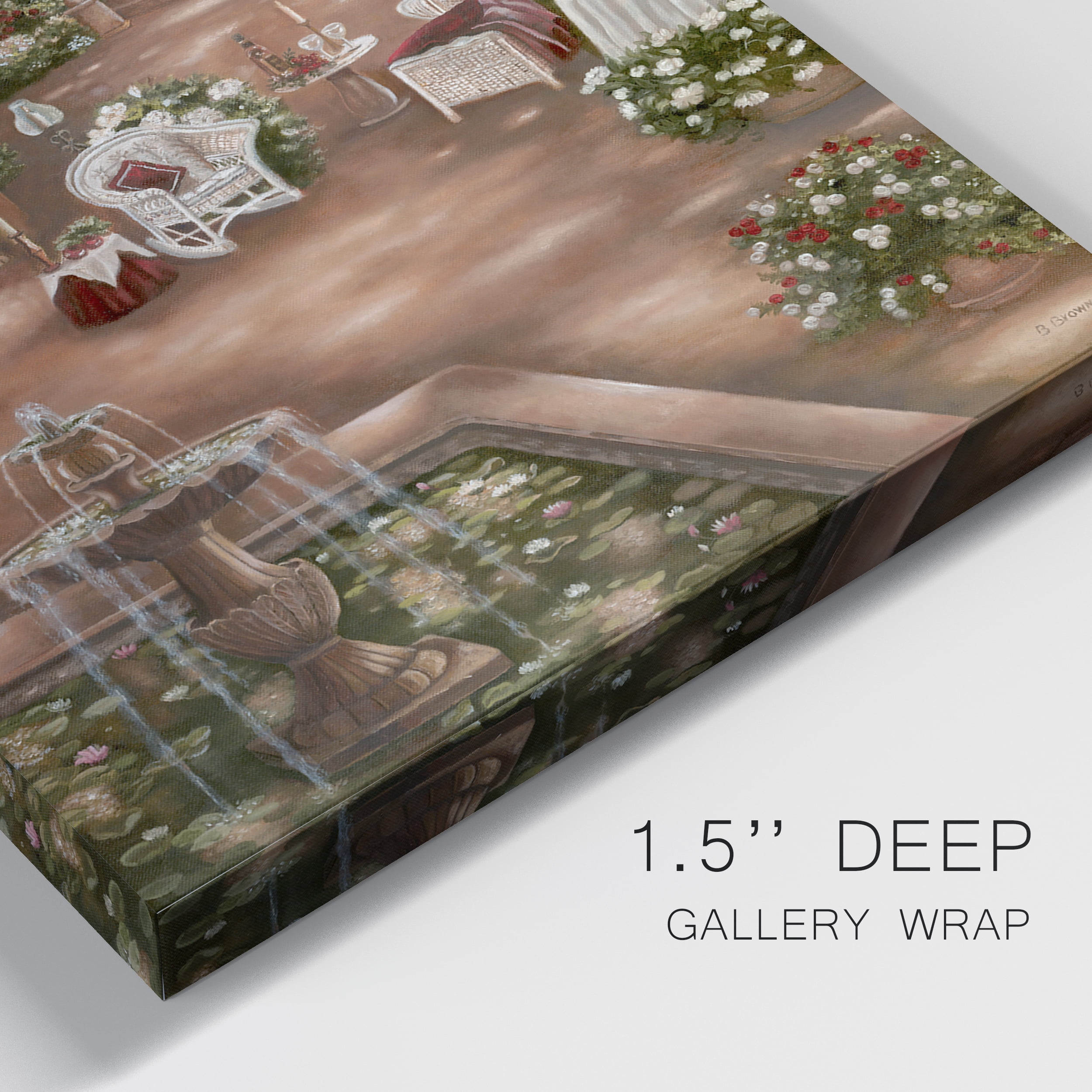 Evening Cocktails I Premium Gallery Wrapped Canvas - Ready to Hang - Set of 2 - 8 x 12 Each