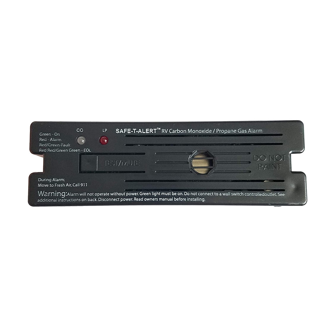 Mti Industry 35-741-BL, Black Battery, Dual Sensor Carbon Monoxide & Smoke Combination Alarm