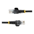 thumbnail image 4 of StarTech.com 5m Black Cat5e / Cat 5 Snagless Patch Cable 5 m - Patch cable - RJ-45 (M) to RJ-45 (M) - 16.4 ft - UTP - CAT 5e - snagless - black, 4 of 5