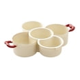 thumbnail image 2 of Creatine Stackable Multifunctional Fruit And Vegetable Serving Tray With Drain Handle For Candy Display Dried Fruits Party Platter, 2 of 6