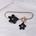 thumbnail image 4 of YYKihy French High End Design Alloy Flower Anklet Light European And American Fashion Simple Female Style, 4 of 9