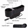 thumbnail image 4 of Car Charging Pocket Cup Holder Seat Gap Side Storage Box, 4 of 5