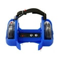 thumbnail image 2 of OUNONA 1 Paire de Patins à Roulettes Réglables à Talon Clignotant Bleu Roues Lumineuses pour Amusement Extérieur Facile pour Garçons, 2 of 8